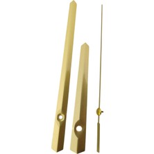 UltraMint Altın Renk Akrep Yelkovan Saniye Seti, Şık ve Dayanıklı Saat Kuleleri