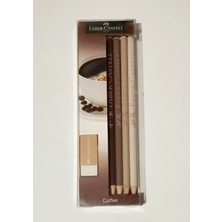 Faber-Castell Faber Castell Coffee 4 Lü Kurşun Kalem