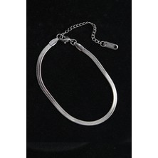 Luord Ticaret Bfs 316L Çelik Italyan Model Gümüş Renk Erkek Bileklik