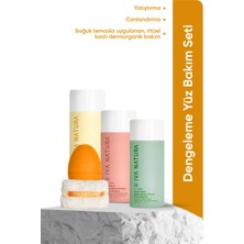 Iva Natura Face Shot- Frozen Face Essence 5'li Set (Green+Red+Orange+Bileklik Havlu+Buz Kalıbı)