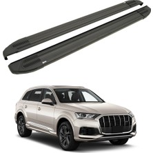 Modifiyecim Audi Q7 (4m) 2016-2025 Yan Basamak Brillant Siyah