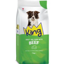 King Biftekli Yetişkin Köpek Maması 7 kg