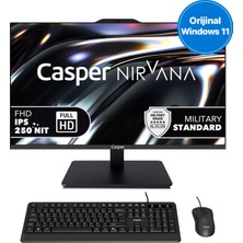 Casper Nirvana A80.1362-DF00A-V-S Intel Core i7-13620H 32GB RAM 1TB NVME SSD Windows 11 Home All In One