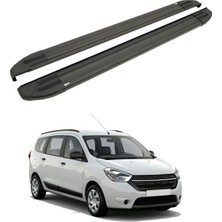 Modifiyecim Dacia Lodgy 2012-2022 Yan Basamak Brillant Siyah