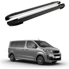 Modifiyecim Peugeot Traveller (Mk3) 2017-2025 / Orta Şasi Yan Basamak Another Gri