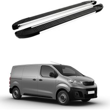 Modifiyecim Peugeot Expert (Mk3) 2017-2025 / Uzun Şasi Yan Basamak Another Gri