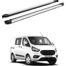 Modifiyecim Ford Custom 2012-2023 Yan Basamak Era V2 Gri