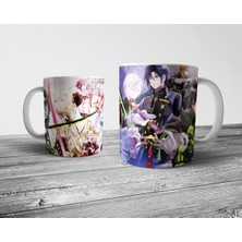 Şık Seraph Of The End Kupa Bardak Seti, Günlük Kullanım Için Ideal