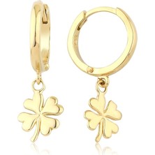 İryum 14 Ayar Halka Küpe