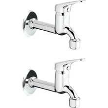 Kanonik Education 2li Aç Kapa Mix Lavabo Musluk Wc Lavabo Uzun Musluk Perlatörlü