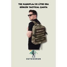 Outdoorun Tsk Kamuflaj 32 Litre Günlük Tactical Çanta