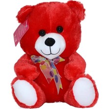 Bfs Nessiworld   1181KR Selay, Kırmızı Oturan Ayı 30 cm