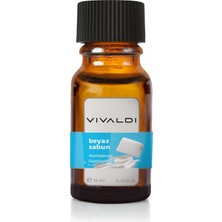 Vivaldi Home Beyaz Sabun Uçucu Yağ ,buhurdanlık Yağı, Doğal Uçucu Yağ, Oda Kokusu, Aromaterapi Yağ, Esansiyel Yağ
