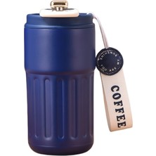 Mihi Hediyelik 316 Paslanmaz Çelik Termometreli 450 ml 6 Saat Sıcak Soğuk Tutan Çay Kahve Termosu