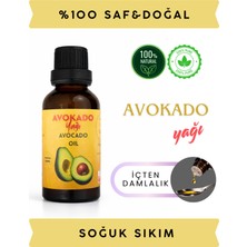 Wie Farma Avokado Yağı 50 ml Cam Şişe %100 Saf