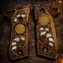 Sözler Savunma F 92 Beretta 16 Lı Italyan Beretta Yavuz 16 Lı Ahşap Kabze