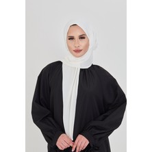 Hürrem Bone Krem Pratik Hazır Geçmeli Tesettür Bone Sandy Boyunluklu Çıtçıtlı 2505_40