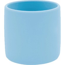 Bfs   Silikon Mini Bardak Mineral Blue