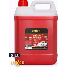 Luxor Kimya 4 Mevsim -42  Kırmızı Antifriz 5 LT.