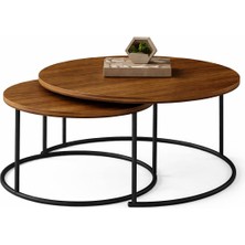 Sylar Garda Siyah Yavrulu Orta Sehpa Takımı