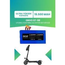 Electroll Onvo St-08 (Ultra Yüksek Kapasite) Batarya 48V 19.5AH Pil Elektrikli Scooter Bataryası
