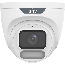 Uniview Unıvıew IPC3624LE-ADF28K-WP 4mp 2.8mm 30MT H.265 IP67 Dahili Ses Colorhunter Ip Dome Kamera