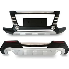 Drs Tuning Ford Kuga Uyumlu 2013-2015 Ön ve Arka Tampon Koruma Difüzör (Ithal)