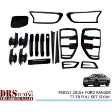 Drs Tuning Ford Ranger 2015 Sonrası T7-T8 Siyah Kaplama Set