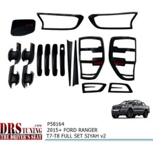 Drs Tuning Ford Ranger 2015 Sonrası T7-T8 Siyah Kaplama Set V2