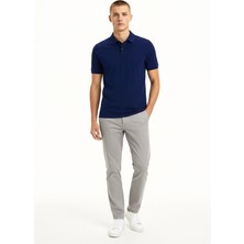 Alpha Studio Indigo Erkek Polo T-Shirt AU-1371B Polo Pıquet