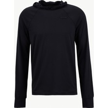 Calvin Klein Jeans Siyah Erkek Kapüşonlu Regular Fit Sweatshirt LVGMS5W351UB1 Ls Tee