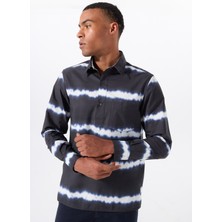 Aspesi Lacivert Erkek Gömlek Regular Fit Gömlek Ceket A CE65 L137