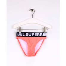 Super Rebel Kırmızı Kız Çocuk Bikini Takım R501-5003-CARMEL Tanktop Bikini Coo