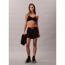 Calvin Klein Yüksek Bel Standart Siyah Kadın Şort LVGWF5S801UB1