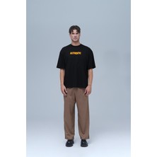 Saw Urbanity Authentic Oversize Tişört Erkek Siyah