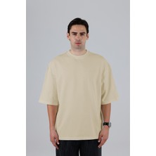 Saw Urbanity Saw Club Super Oversized Basic Tişört Erkek Stone