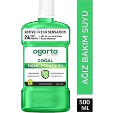 Bfs Agarta Doğal Ağız Bakım Suyu 500 ml Nane Özlü