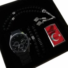 Erkek Hediye Seti Sevgiliye Hediye Saat Seti Doğum Günü Hediyeleri Erkek Kol Saati