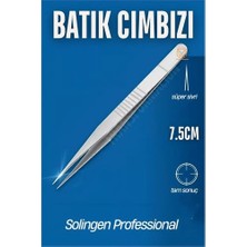 Bfs  Micro Ince Uçlu Batık Cımbızı Kirpik Cımbızı Solingen Professional