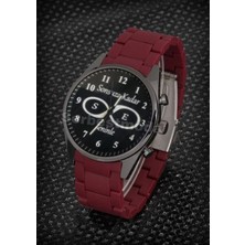 Erkek Saat Harf Baskılı Erkek Kol Saati Sevgililer Günü Hediyeleri Sevgiliye Hediye Kişiye Özel Saat Doğum Günü Hediyeleri