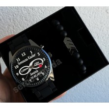 Erkek Kol Saati Sevgiliye Hediye Sevgililer Günü Babalar Günü Hediyesi Erkek Saat ve Bileklik Doğum Günü Hediyesi Erkeğe Kişiye Özel Hediye