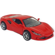 Çek Bırak Araba Metal - 6636-68M - Kırmızı (Lisinya)