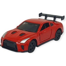 Çek Bırak Metal Küçük Arabalar 8 cm - 6411A-5 - Kırmızı (Lisinya)