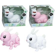 Karahanbey 99777-1 - Pi̇lli̇ Sesli̇ Işikli Yürüyen Tavşan (Lisinya)