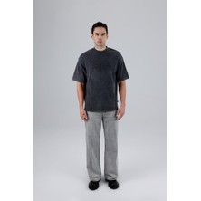 Saw Urbanity New Era Oversize Tişört Erkek Siyah