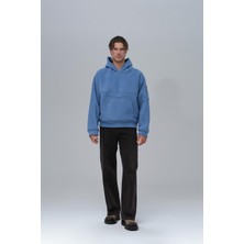 Saw Urbanity Urban Shield Oversize Welsoft Sweatshirt Erkek Mavi