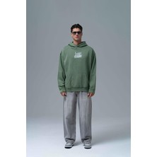 Saw Urbanity Breathe & Live Oversize Sweatshirt Erkek Yeşil