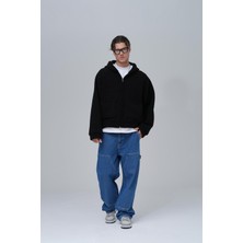 Saw Urbanity Everyday Icon Oversize Welsoft Sweatshirt Erkek Siyah