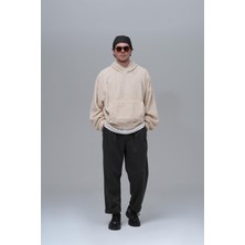 Saw Urbanity Soft Haven Oversize Welsoft Sweatshirt Erkek Açık Bej