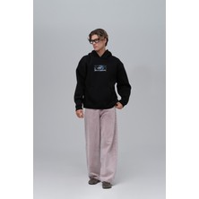 Saw Urbanity Be Good To Yourself Oversize Sweatshirt Erkek Siyah